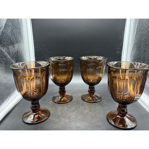 Libbey cavalcade amber brown - libbey,