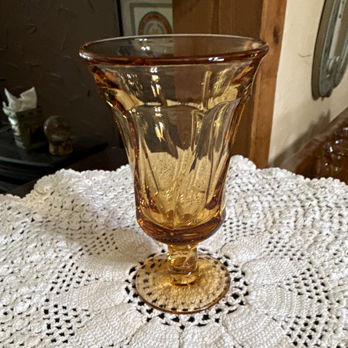 Unmarked amber glass - amber,